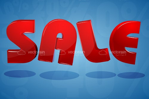 Big Red Sale Icon